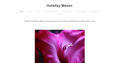 Desktop Screenshot of holadaymason.com